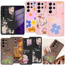 Customized Hard Cover Pretty Flower Phone Case For Samsung Galaxy S26 S24 FE A17