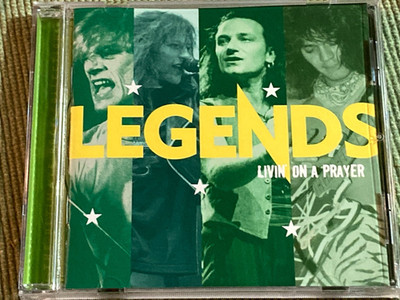 TIME LIFE LEGENDS-LIVIN' ON A PRAYER 18 TRACK CD FREE SHIPPING