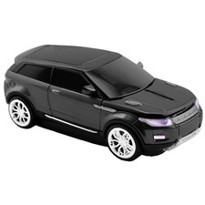 Black Cool Sport SUV Car Shape 2.4GHz Wireless Optical Mouse 1600 DPI PC