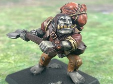 Mordheim Ogre Bodyguard Hired Sword Painted Metal OOP