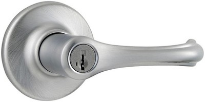 Kwikset 405DNL-S Dorian Keyed Entry Door Leverset