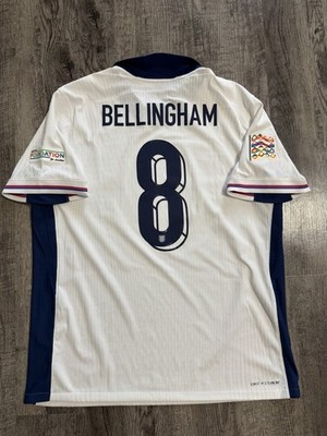 Jude Bellingham England Nike Dri-Fit ADV 2024 Home Jersey Size XL