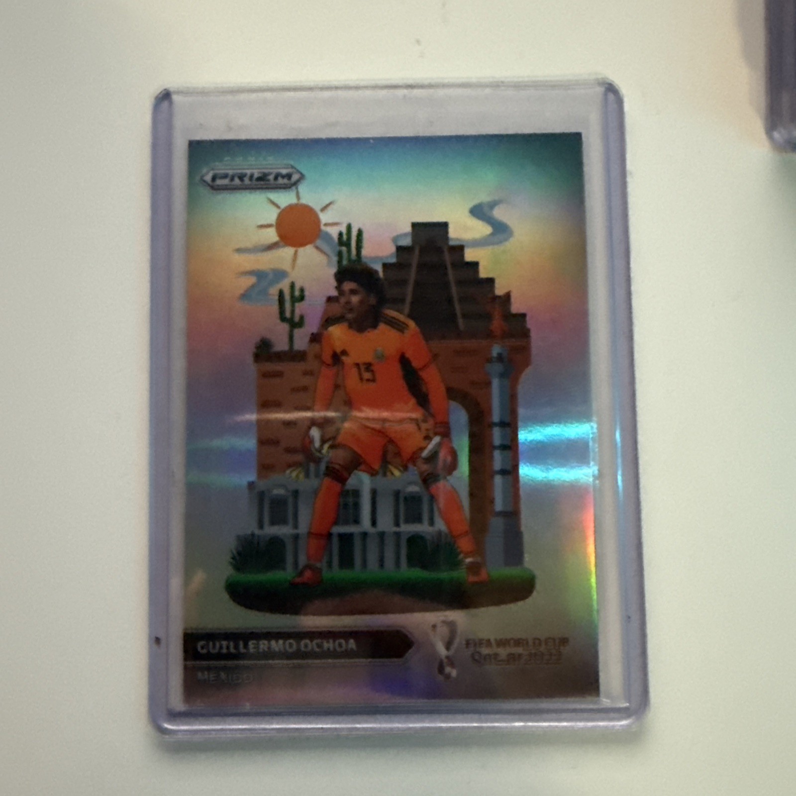 2022 Panini Prizm World Cup Qatar - National Landmarks Guillermo Ochoa #16