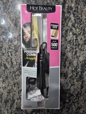 Hot Beauty Professional Pressing Comb with straight teeth