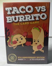 Taco vs Burrito Card Game, 5TH Anniversary Ed...