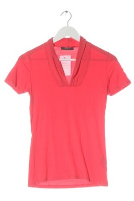 ESPRIT V-Ausschnitt-Shirt Damen Shirt Gr. DE 36 rot Casual-Look