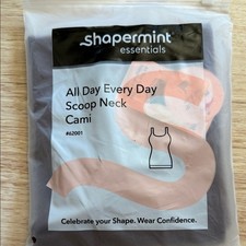 Shapermint Essentials All Day Scoop Neck Cami in Brown chocolate XXL