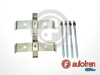 Autofren D42568A Bremsbelag Montagesatz Vorne FüR Alfa 147 156 159 166 Brera