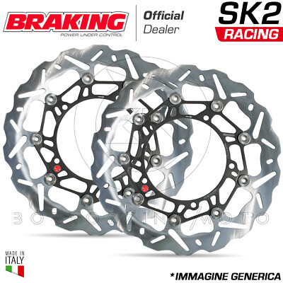 BREMSSCHEIBEN VORNE BRAKING SK2 YAMAHA XV PC ROAD STAR WARRIOR 1700 2002-2007