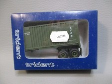 LG2248 TRIDENT 90079 Ho Remorque container SFOR double essieux camion militaire