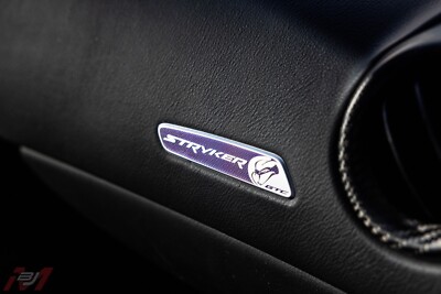 OEM 16-17 Dodge Viper GTC T/A 2.0 Super Rare Stryker Purple Dash Decal Emblem