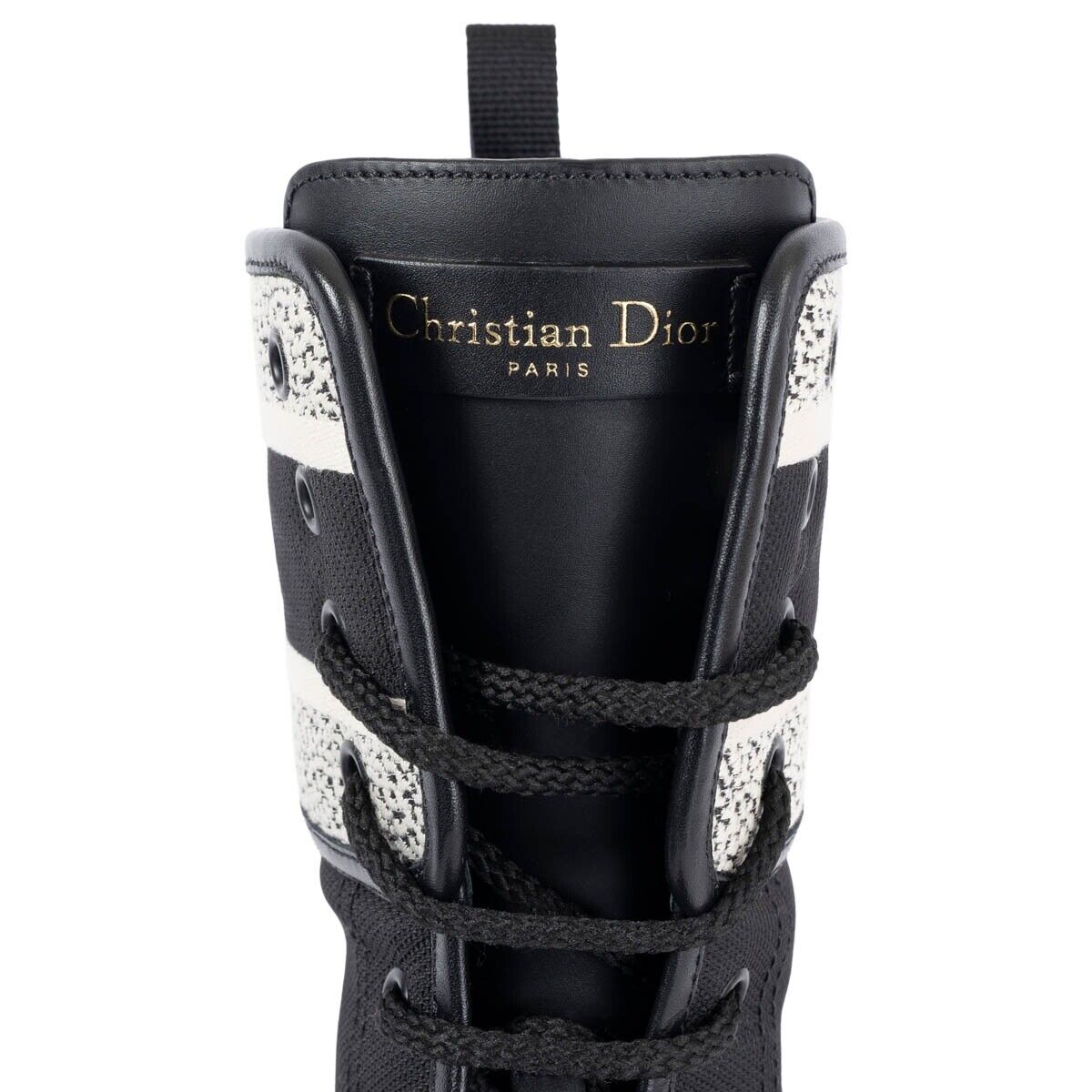 68648 auth CHRISTIAND IOR black 2023 D-Major Combat Boots 68648 auth CHRISTIAND IOR black 2023 D-Major Combat Boots