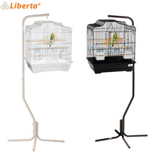 LIBERTA SIAM BUDGIE CANARY FINCH BIRD CAGE WITH C7 STAND BLACK OR WHITE