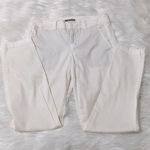 Vince Classic White Tapered Ankle 