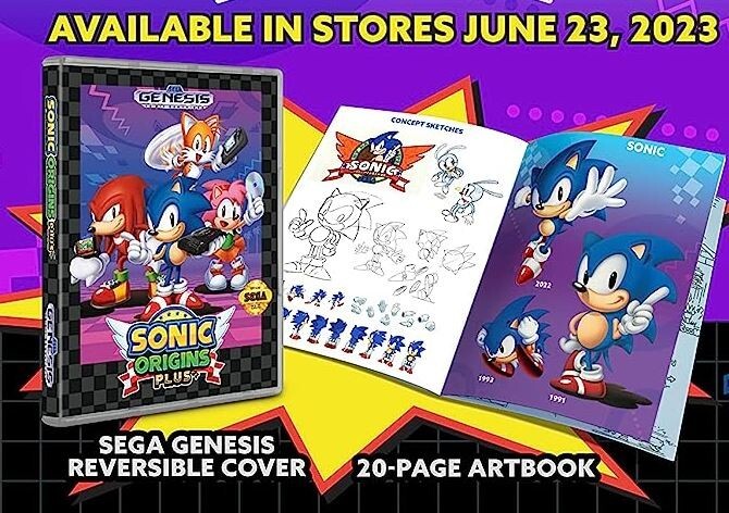 Sonic Origins Plus *PREMIUM PHYSICAL EDITION* (Switch) New