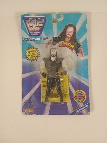 WWF Bend-Ems MOC Undertaker II Wrestling Action Fi...