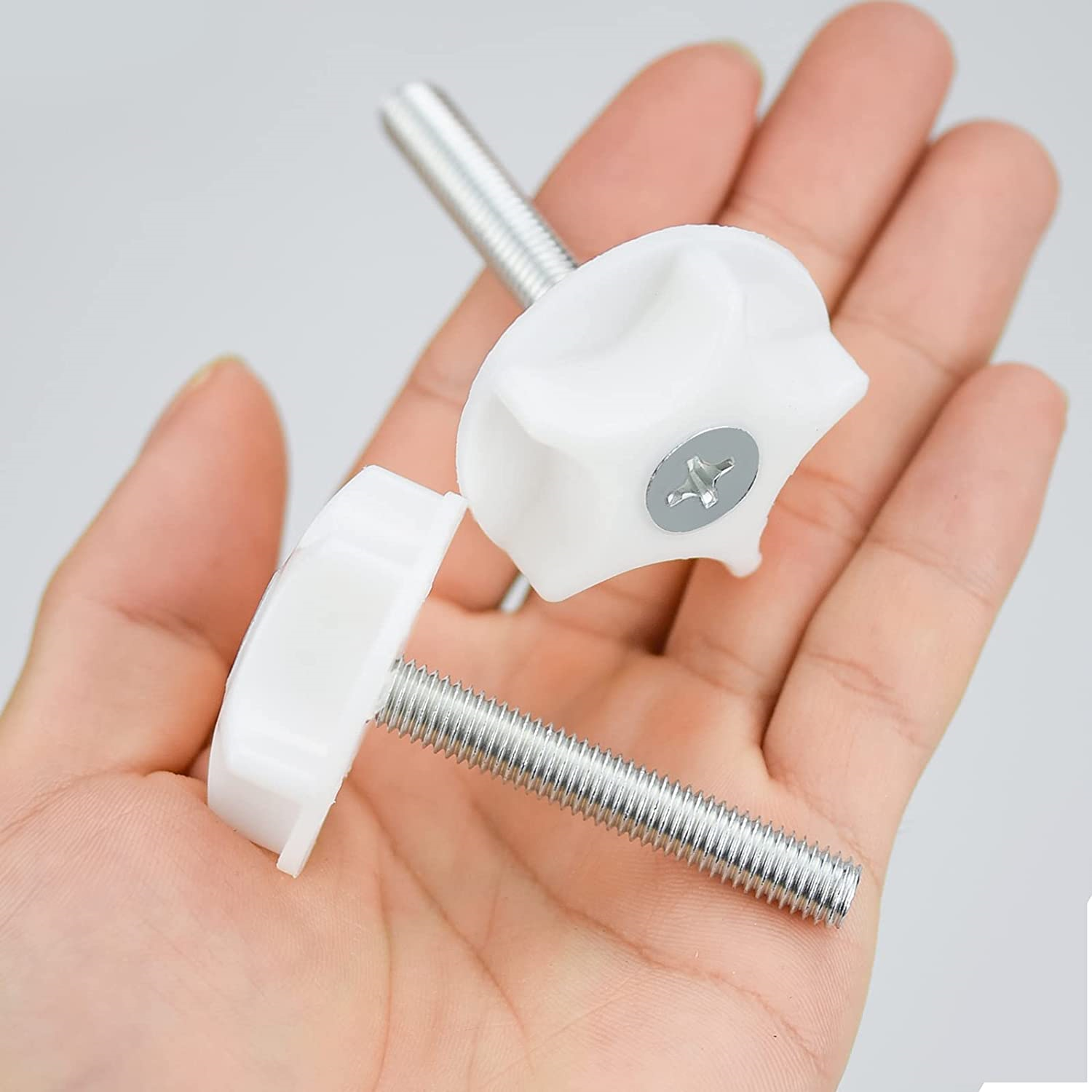 4 Pcs Headboard Bolts M8 Headboard Fixings Bed Bolt Heavy Headboard