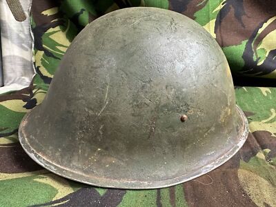 Mk 3 Turtle Shell British / Canadian Army Mark 3 Turtle Helmet - Original WW2 Combat ...