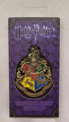 Harry Potter COLLECTIBLE HOGWARTS CREST 2'' KEYCHAIN New