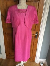 Dress Suit by Jacques Vert Size 14 Pink **SALE**
