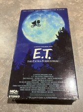 E.T.: The Extra-Terrestrial VHS, 1982 Steven Spielberg Green Tape 1988 Release
