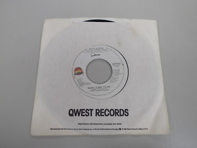 Patti Austin - Baby Come To Me / Solero - Quest Records QWE50036 - EX