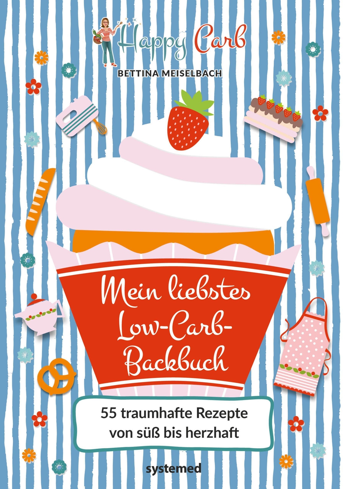 Thumbnail - Happy Carb: Mein Liebstes Low-carb-backbuch, Bettina Meiselbach