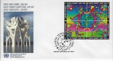 NATIONS UNIES - New York Yvert n° 609/612 FDC
