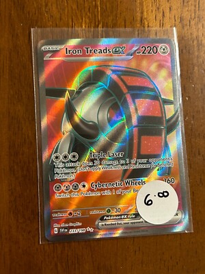 iron treads pokemon card price ex - 248/198 - NM - Alt Art - Scarlet & Violet - Metal Cybernetic Wheels (160) Switch this Pokmon with 1 of your Benched Pokmon. Iron Treads EX 233/198 Scarlet