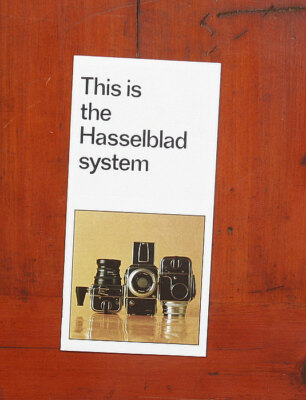 ®️h THIS IS HASSELBLAD SALES BROCHURE/116374 | eBay