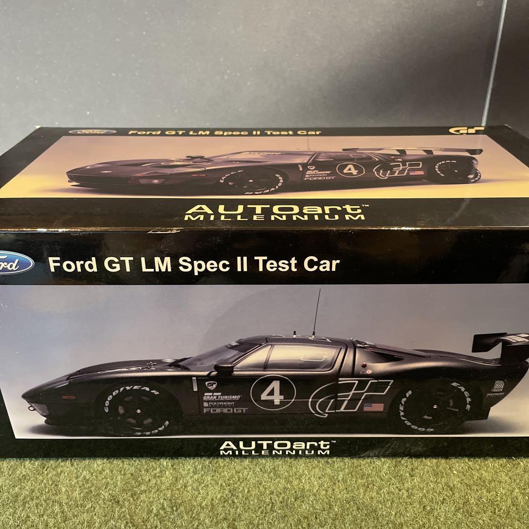 ミニカー Ford GT LM Spec II Test Car AUTOart 1/18 AUTOart 1 18 2005 2006 Ford GT LM Spec II Test Car Gran