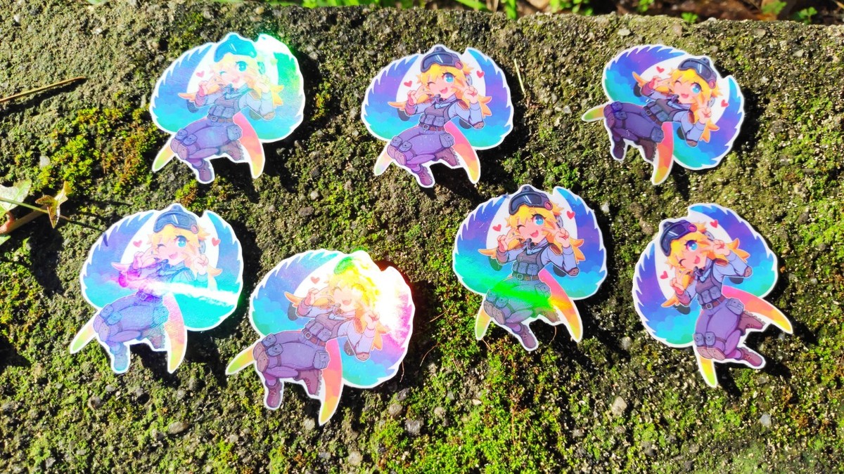 Adesivo Olografico Kawaii CT Per CS:GO / CS2 &ndash; Sticker Effetto Holo, Prodotto In Portogallo