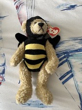TY Beanie Baby Attic Treasure  "Beezee" the Bear 1993 Retired 9” Ex Cond