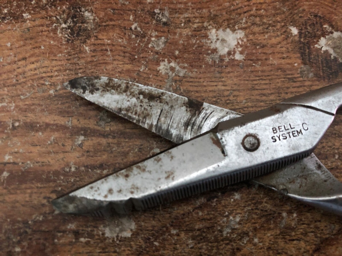 Vintage CLAUSS #925 Scissors BELL SYSTEM C Fremont Ohio Electrical