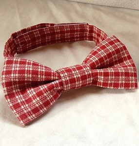 red bow tie for baby boy
