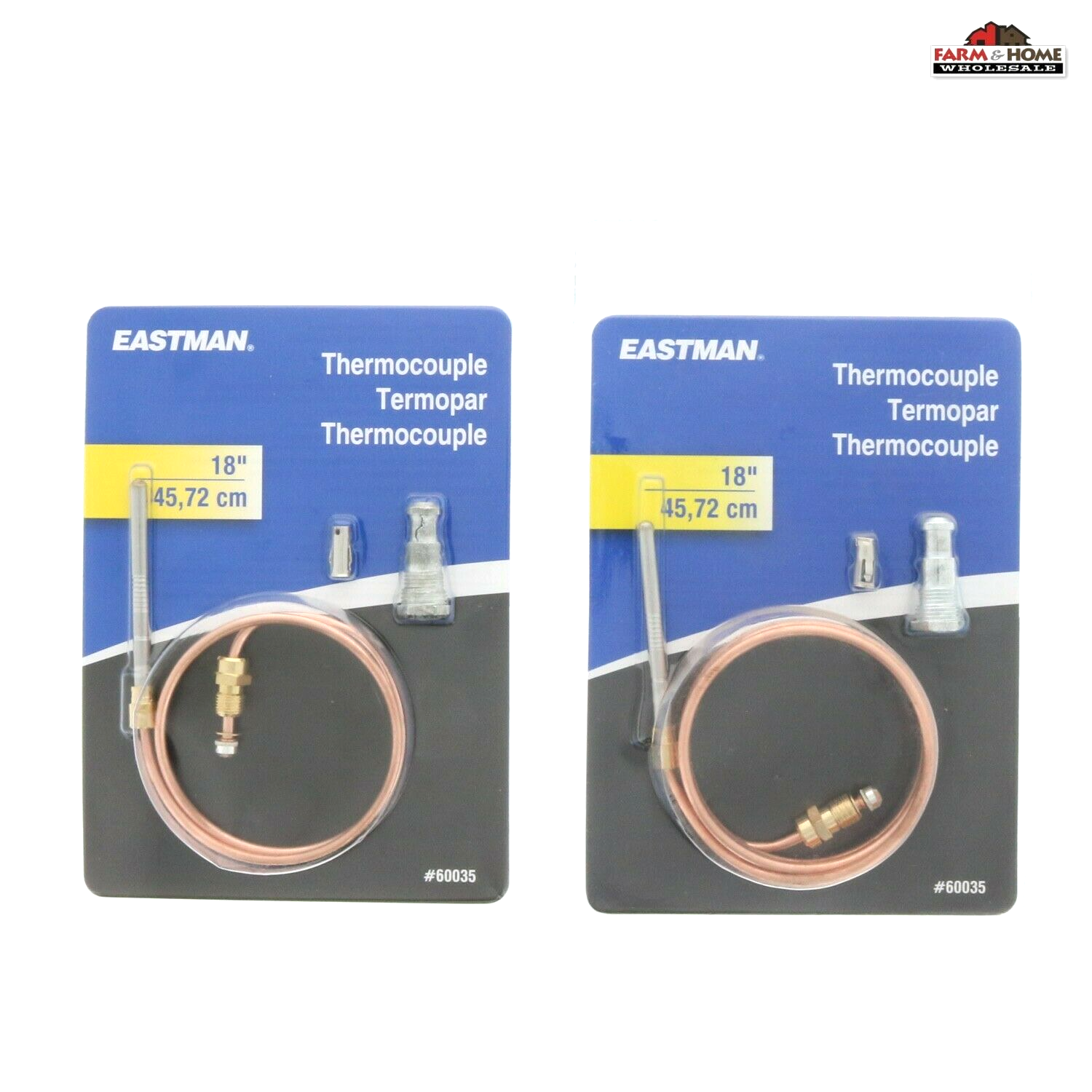(2) Eastman 18" Length Thermocouple Pilot Burner 60035 NEW eBay