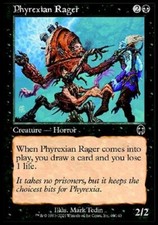 Phyrexian Rager ~ Apocalypse [Excelente] [ Magic The Gathering]