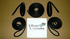 1968-1974 Chevy II Nova Weatherstrip Kit 5pc Door Trunk Vent Window Channel Run
