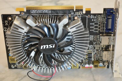 MSI R5670-PMD1G PCI-E ATI Radeon HDMI DVI DisplayPort 800Mhz 1G DDR5 Ram