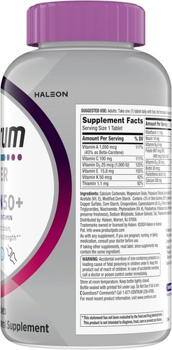 Centrum Silver Women 50+ Multivitamin/Multimineral Supplement, 200 Tablets - Picture 15 of 16