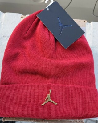 jordan cuffed beanie metal