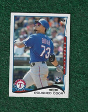 ROUGNED ODOR - 2014 TOPPS UPDATE - ROOKIE CARD # US-276 - BALTIMORE ORIOLES  MLB. rookie card picture