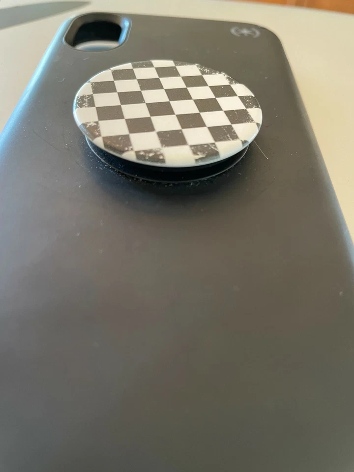 FUNDA SPECK IPHONE X XS 10 10S PRESIDIO 10' CAÍDA NEGRA MATE HÍBRIDA con PERILLA Foto 4 de 4