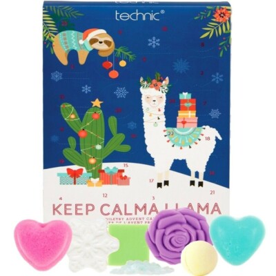 Llama Toiletry Beauty Advent Calendar Bath Fizzer Bombs Gift Set Xmas Girls  Kids UK