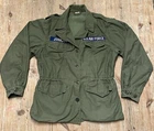 Vintage 1971 US Air Force Womens Military OG 107 Field Coat Size 14R Vietnam Era