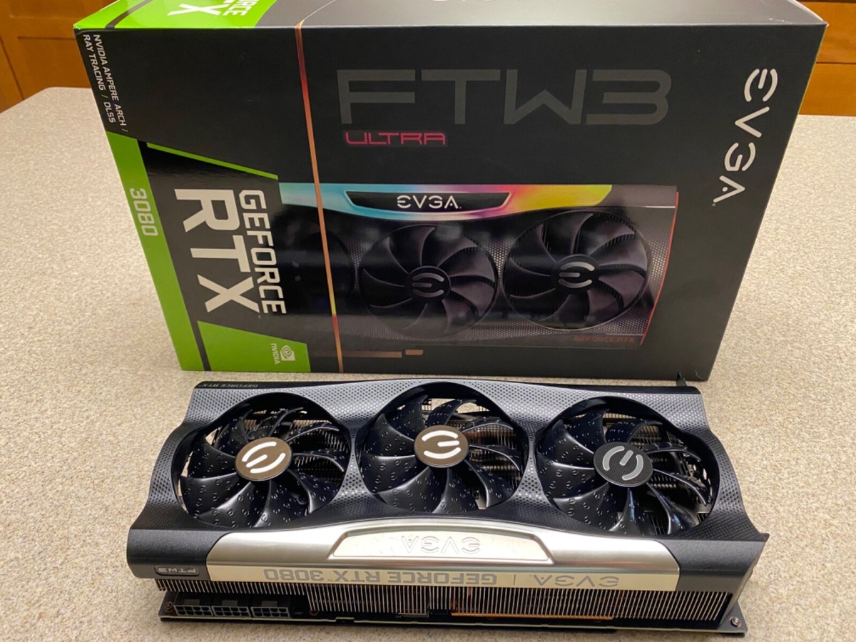 Evga Geforce Rtx 3080 Ftw3 Ultra Ev3a 3080 Evga Ftw3 Ev3a Geforce