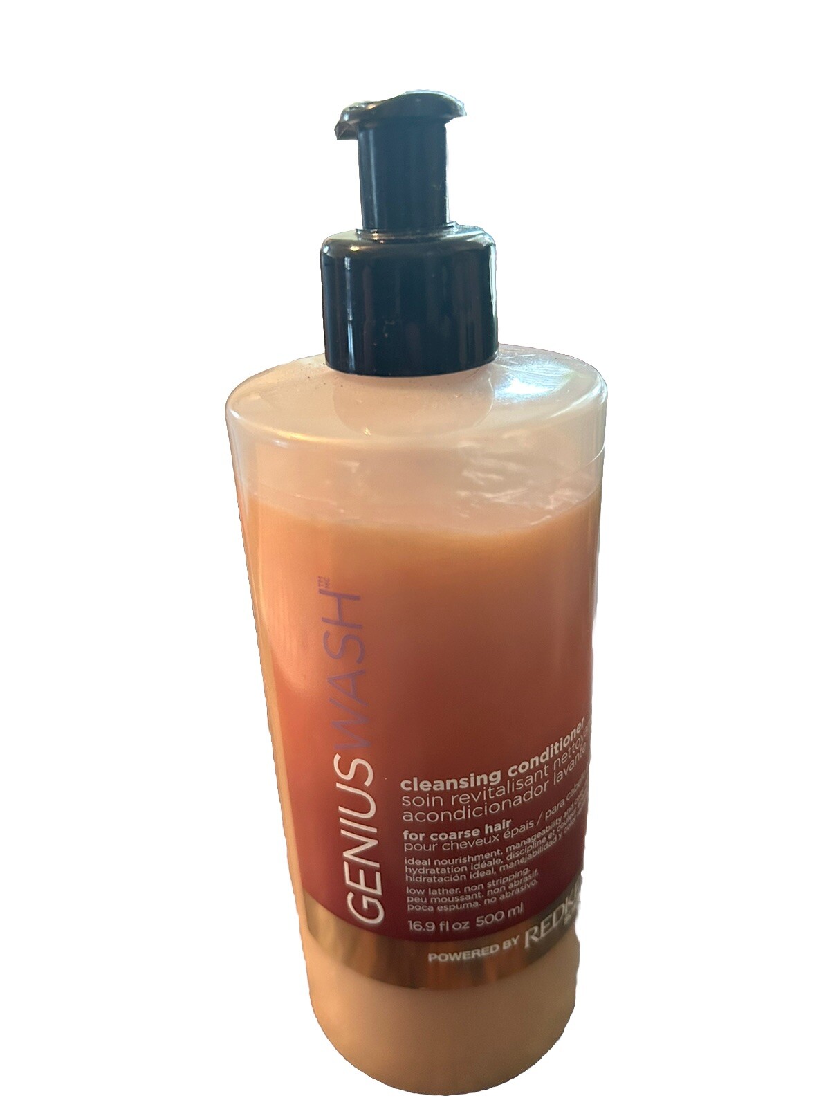 Redken Genius Wash Cleansing Conditioner for Coarse Hair, 16.9 oz