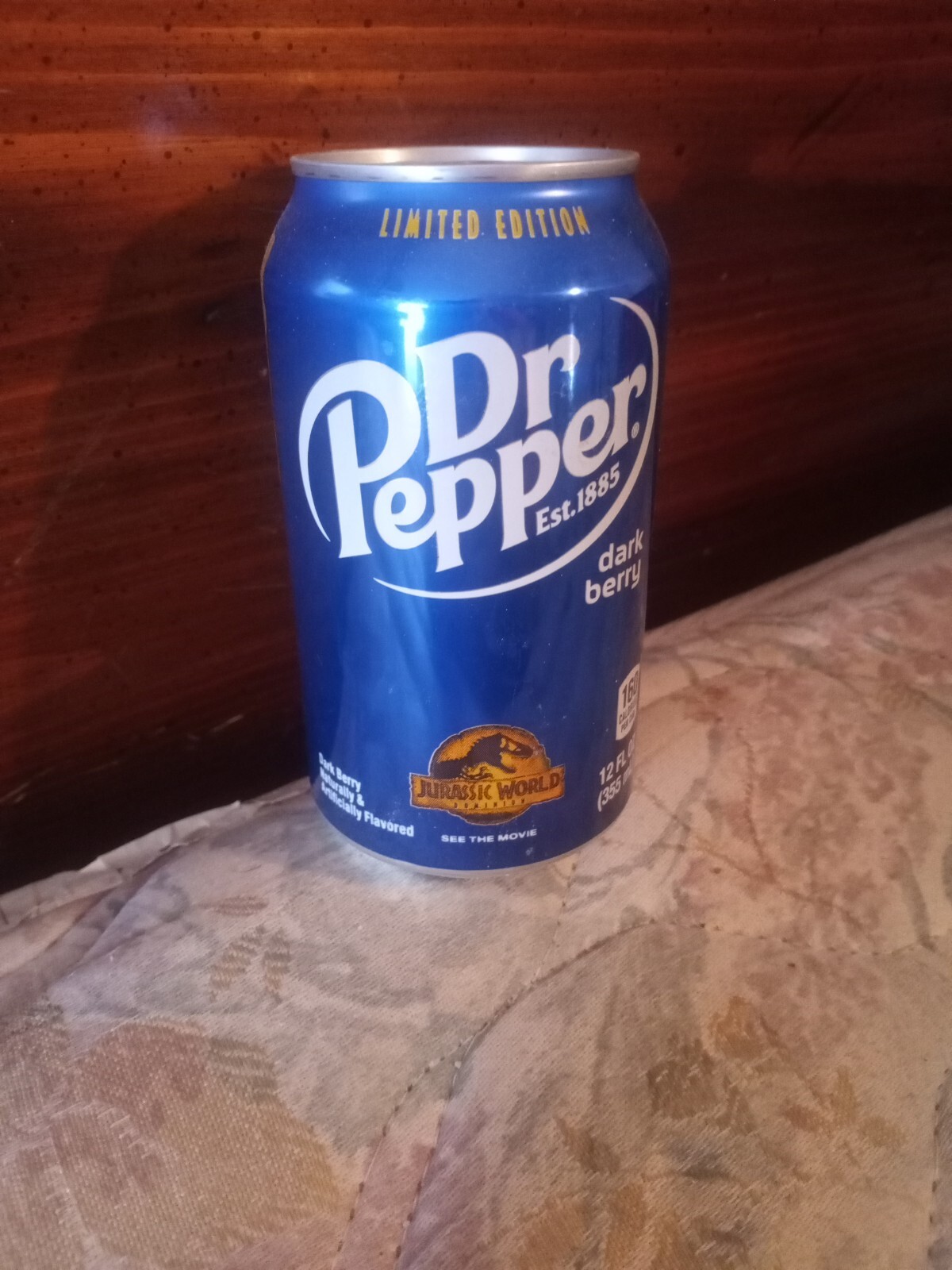 Empty Dr Pepper Dark Berry Jurassic World Dominion CanBLUE & BETALIMITED ED. eBay