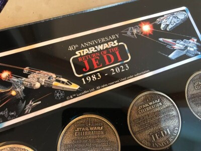 Star Wars 2023 Celebration Official Medal Kenner Boba Super Rare