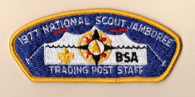 JSP Trading Post C  STAFF - National Jamboree 1977 -Mint-